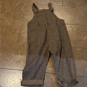 Zara Houndstooth Overalls